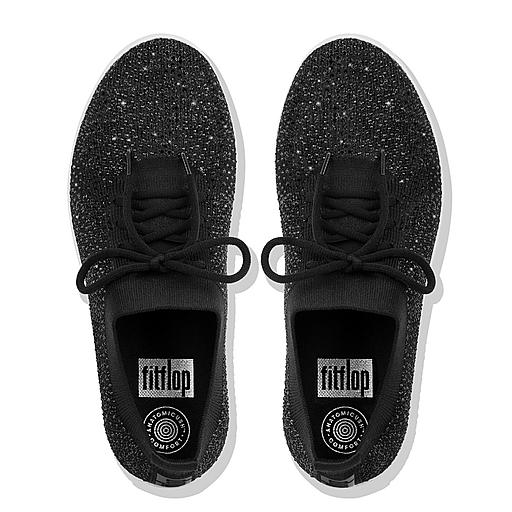 Women s F SPORTY UBERKNIT Textile Sneakers FitFlop CA