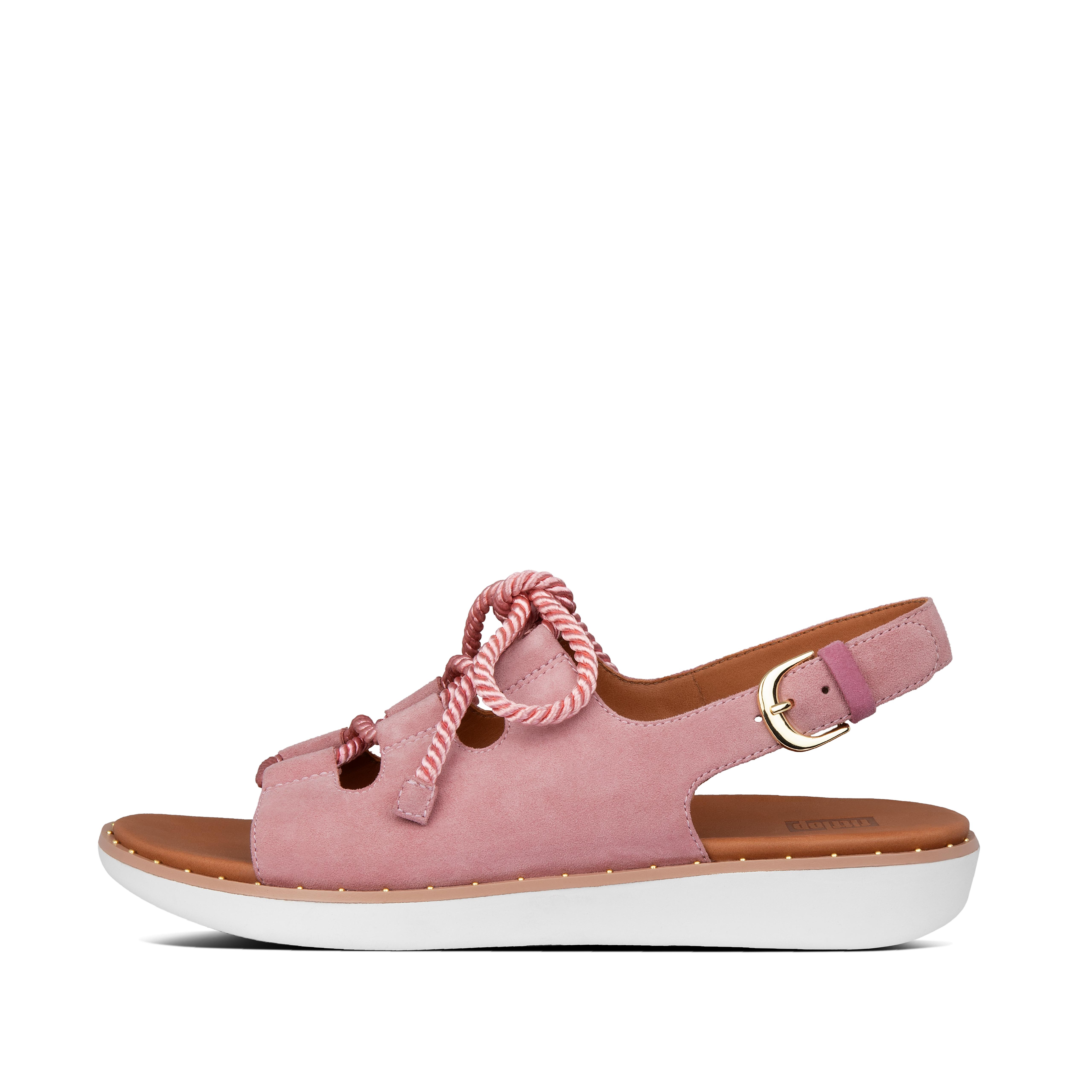 pink sandals with straps
