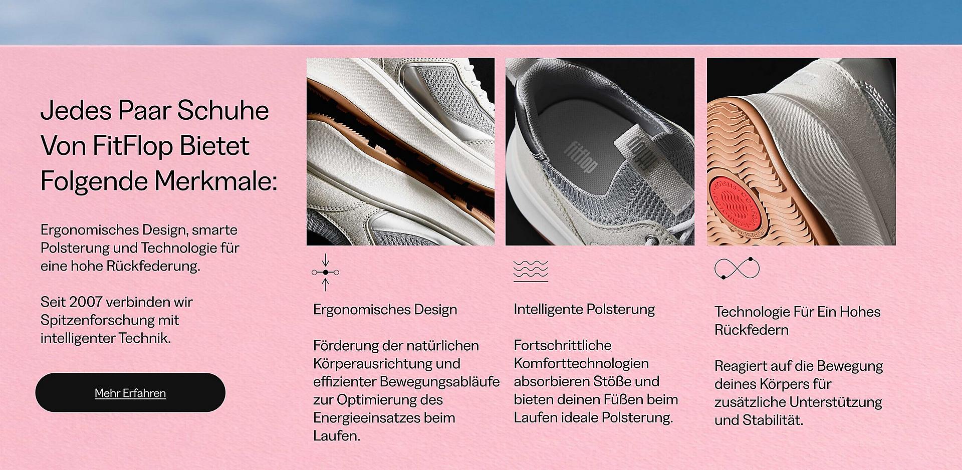 Erfahren Sie mehr über die FitFlop-Technologie