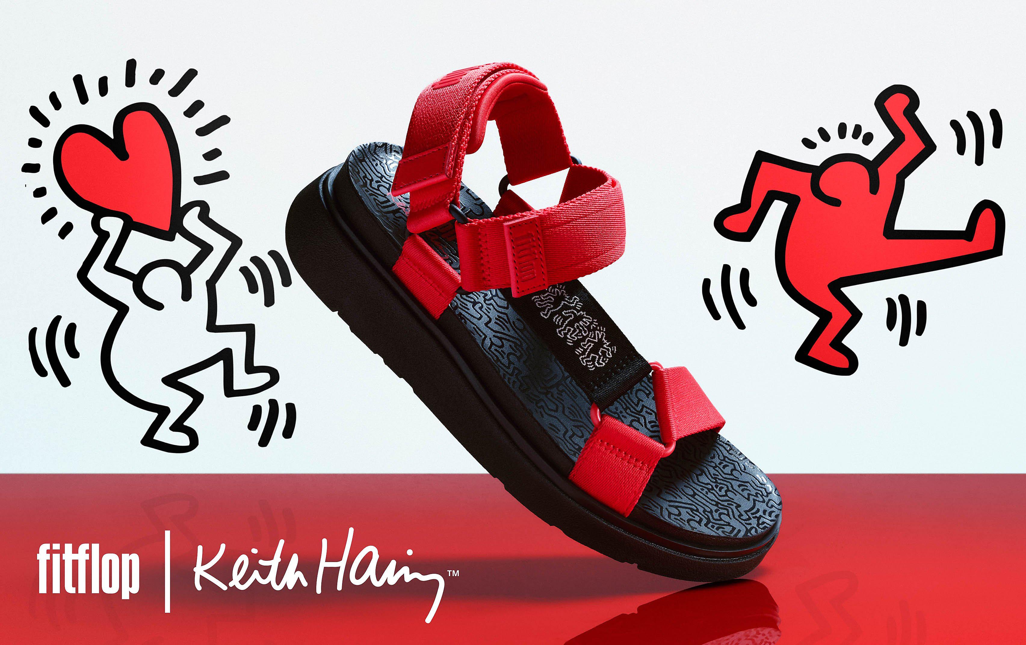 Keith Haring X FitFlop Collection