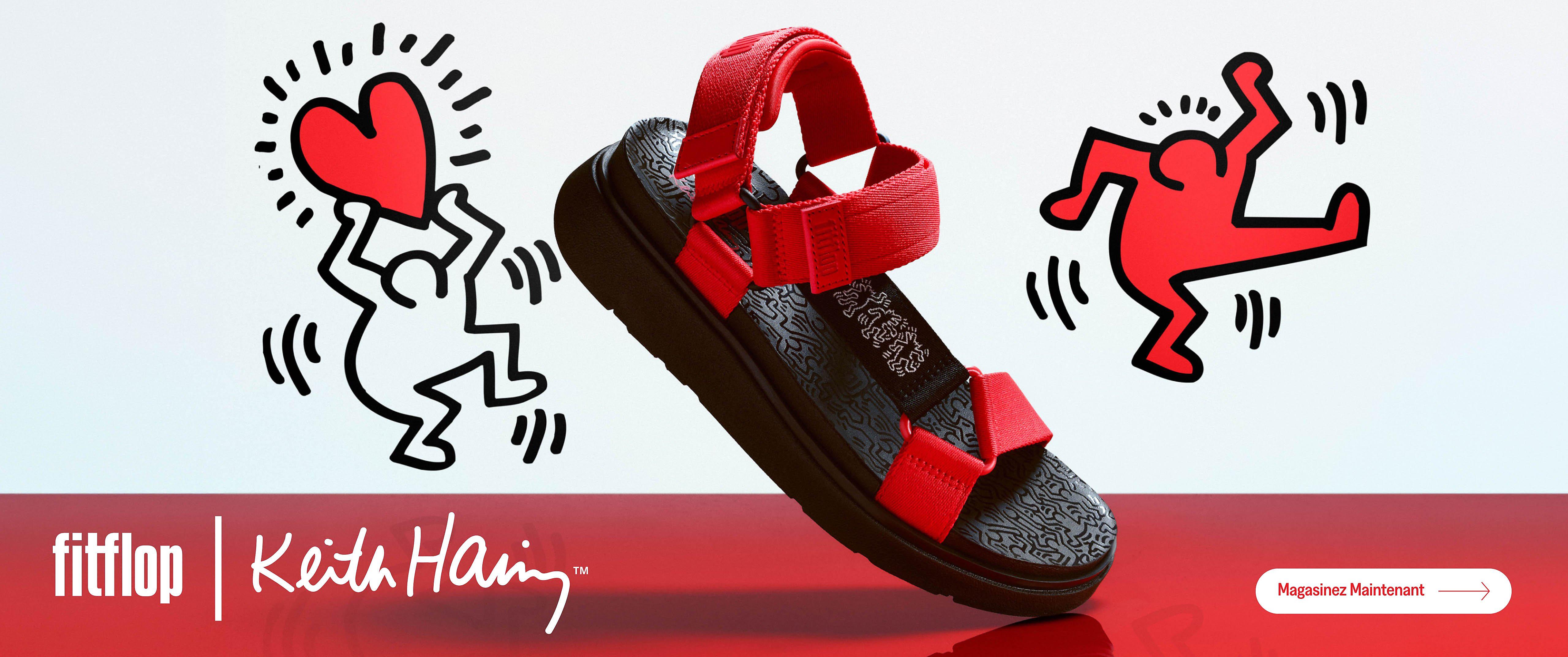 Keith Haring X FitFlop Collaboration