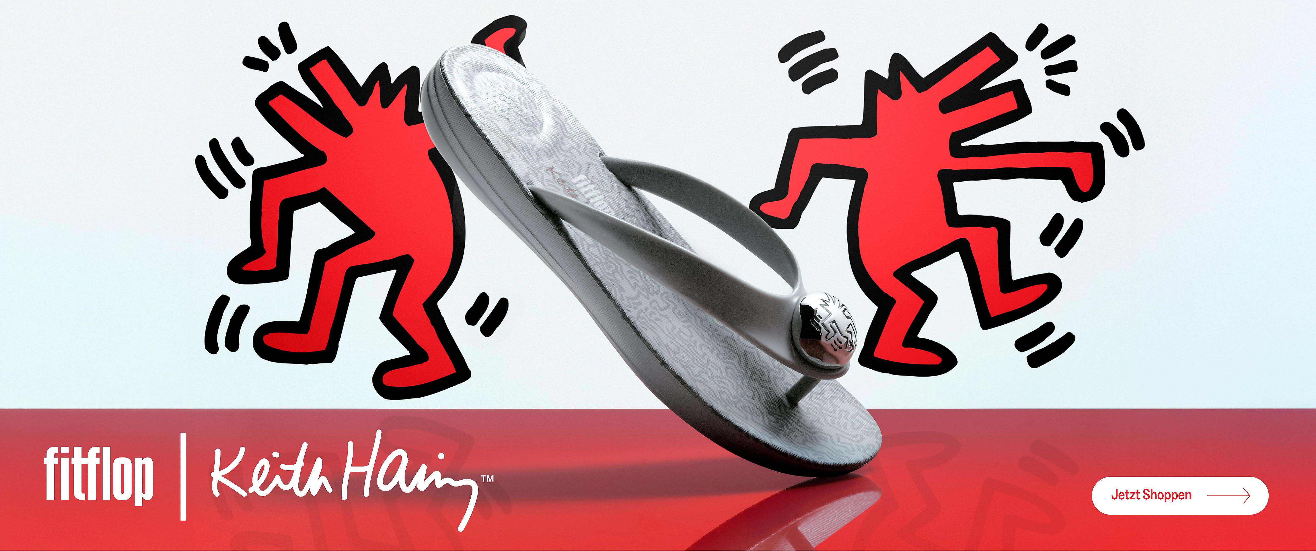 Keith Haring X FitFlop Collaboration