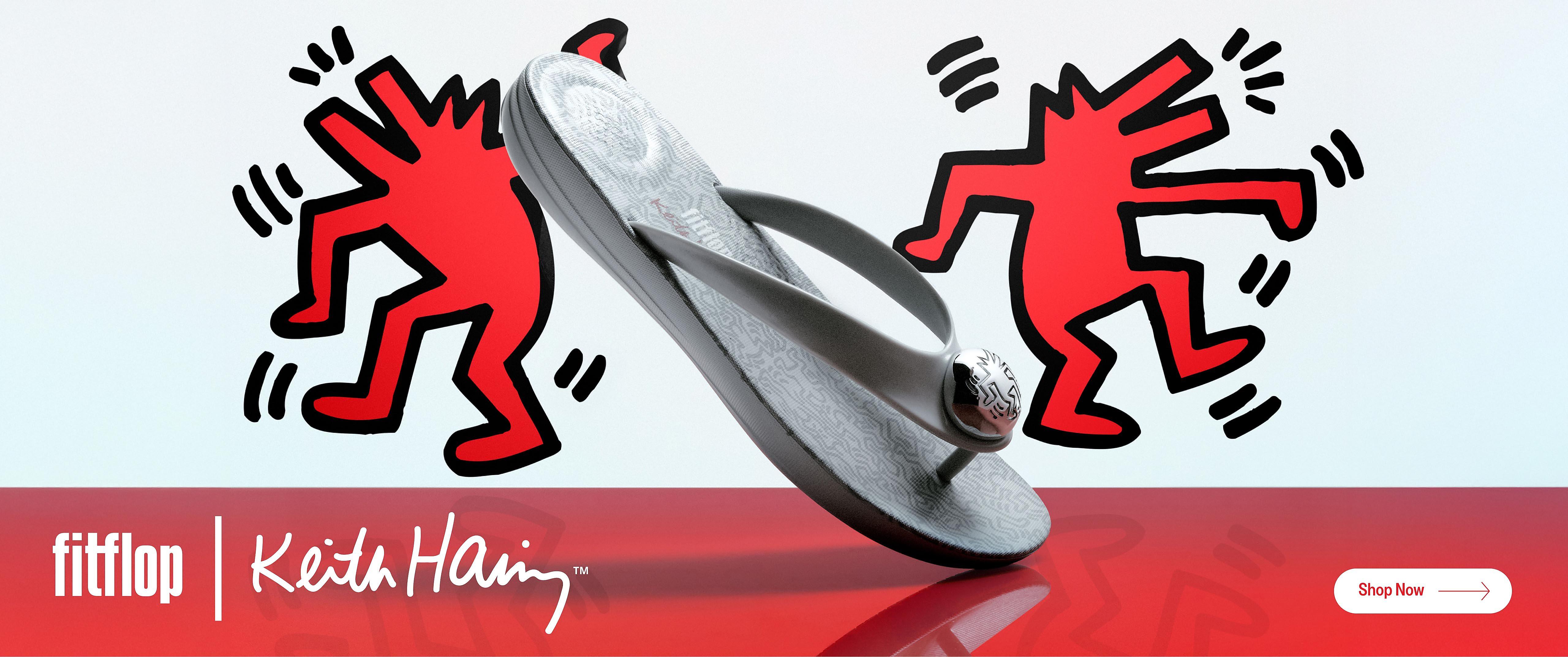 Keith Haring X FitFlop Collaboration