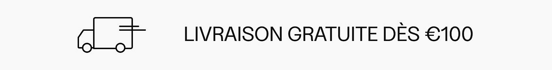 Delivery Over 100 euros is free on EU FR from FitFlop