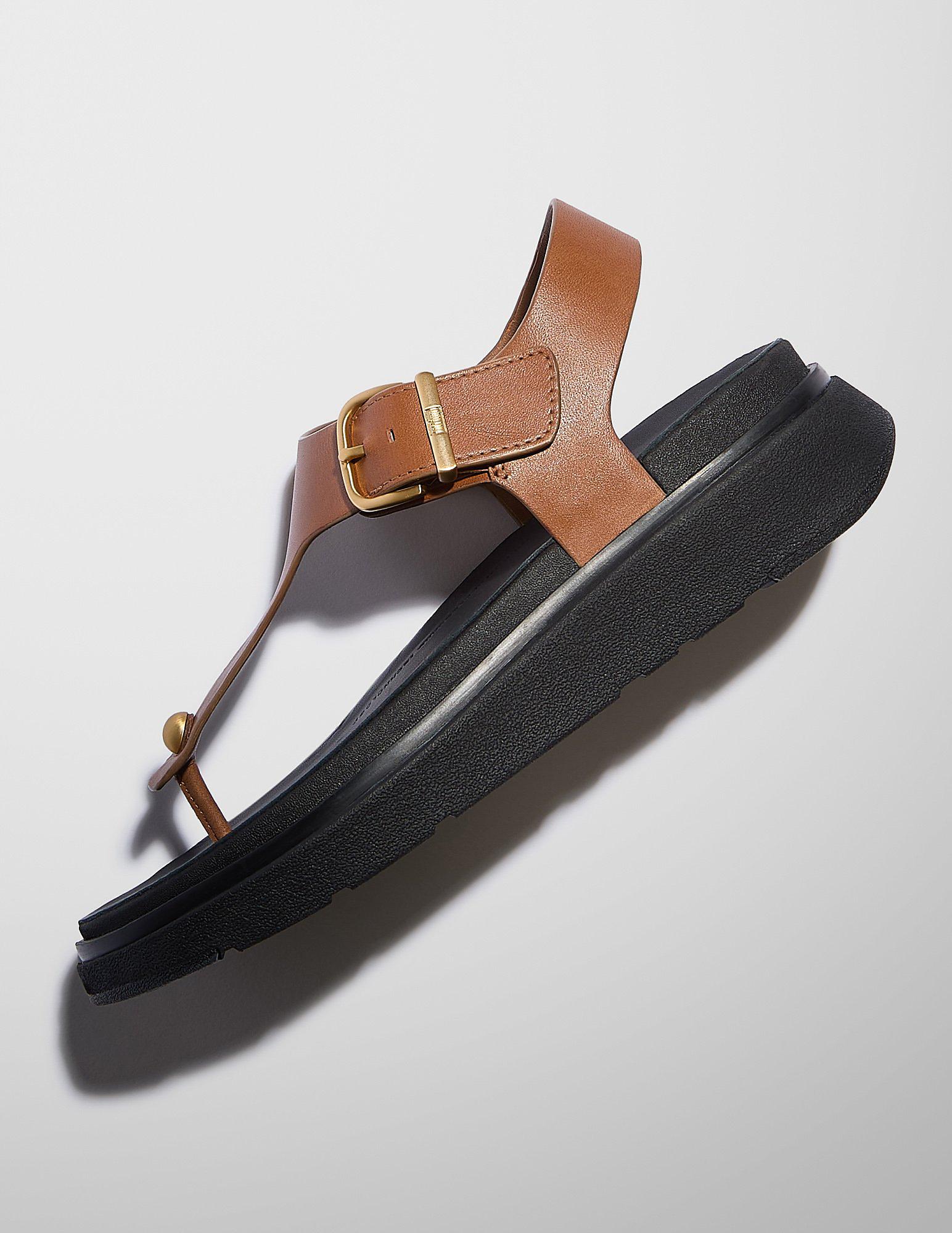 woman wearing the white Gen-FF adjustable sandals - From FitFlop US