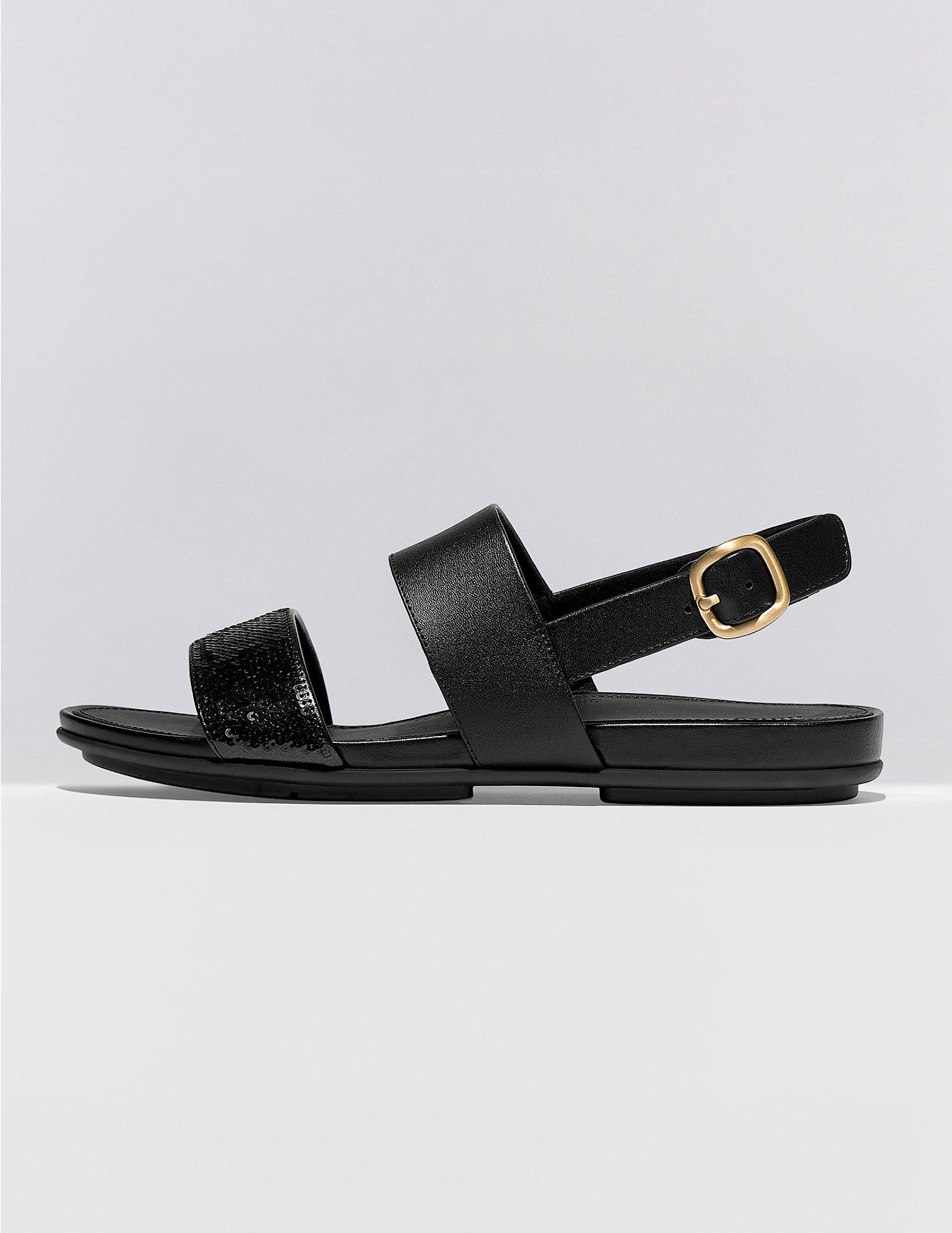 Gracie Sandal Backstrap In Black - From FitFlop US