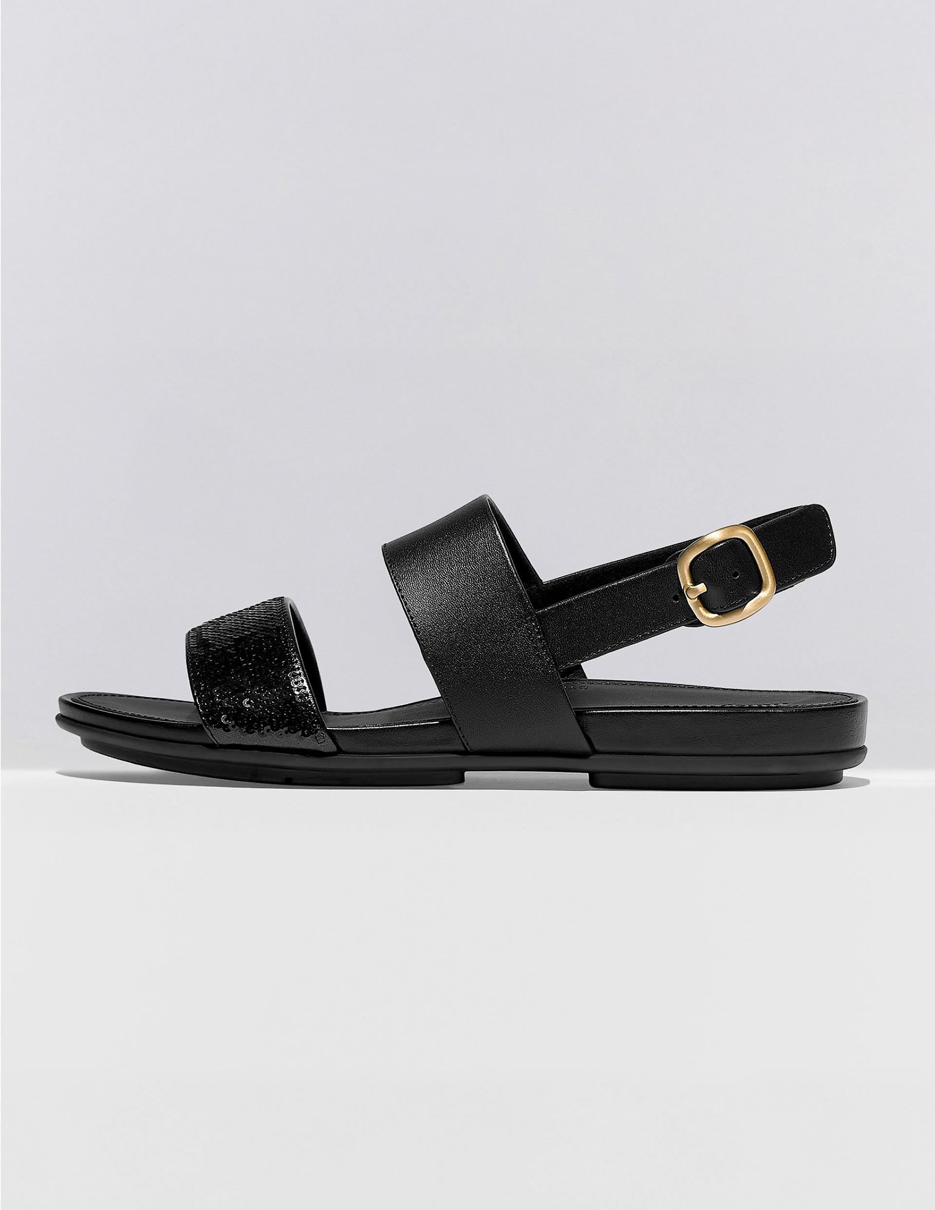 Gracie Sandal Backstrap In Black - From FitFlop CA