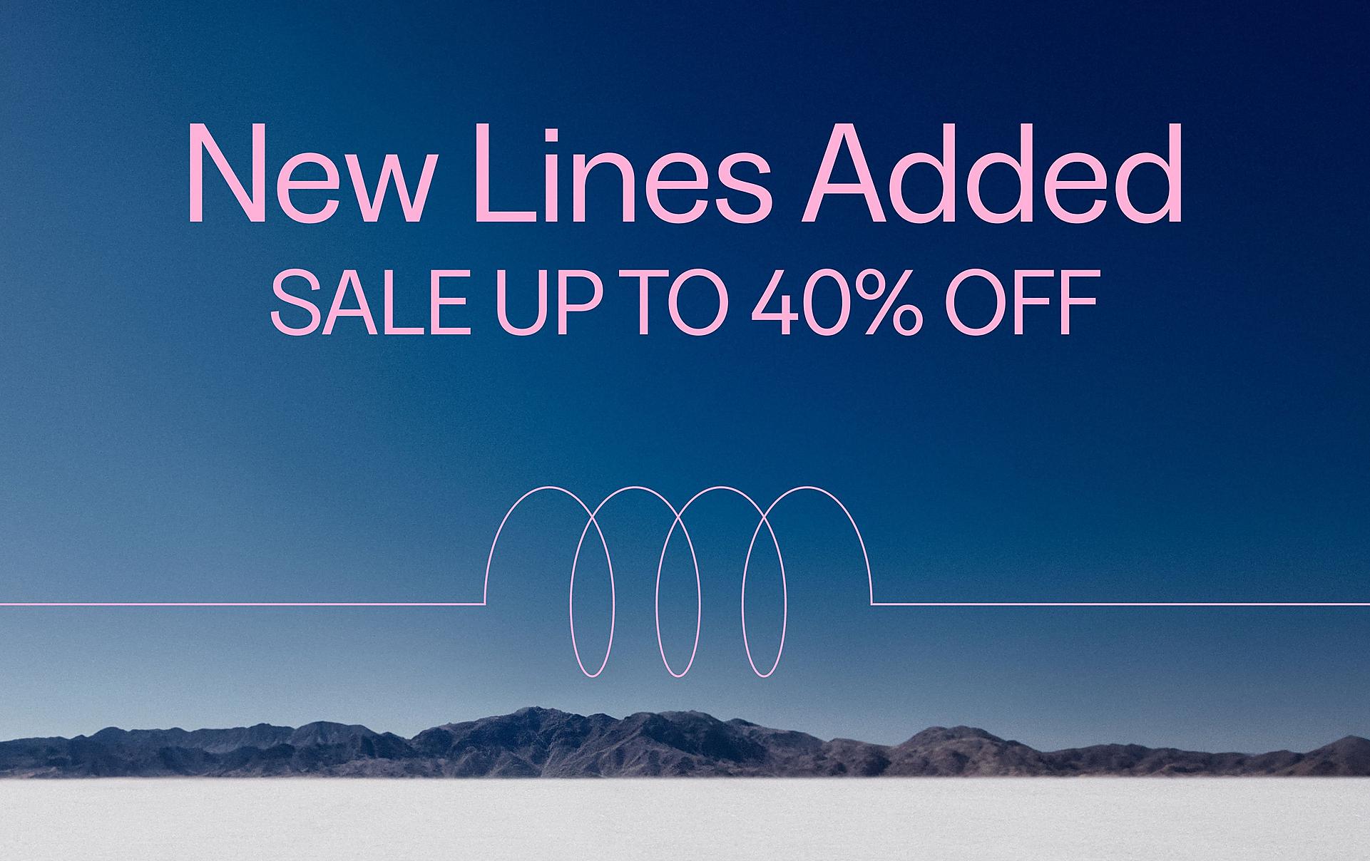 SALE  OFFER - Up To 40% Off