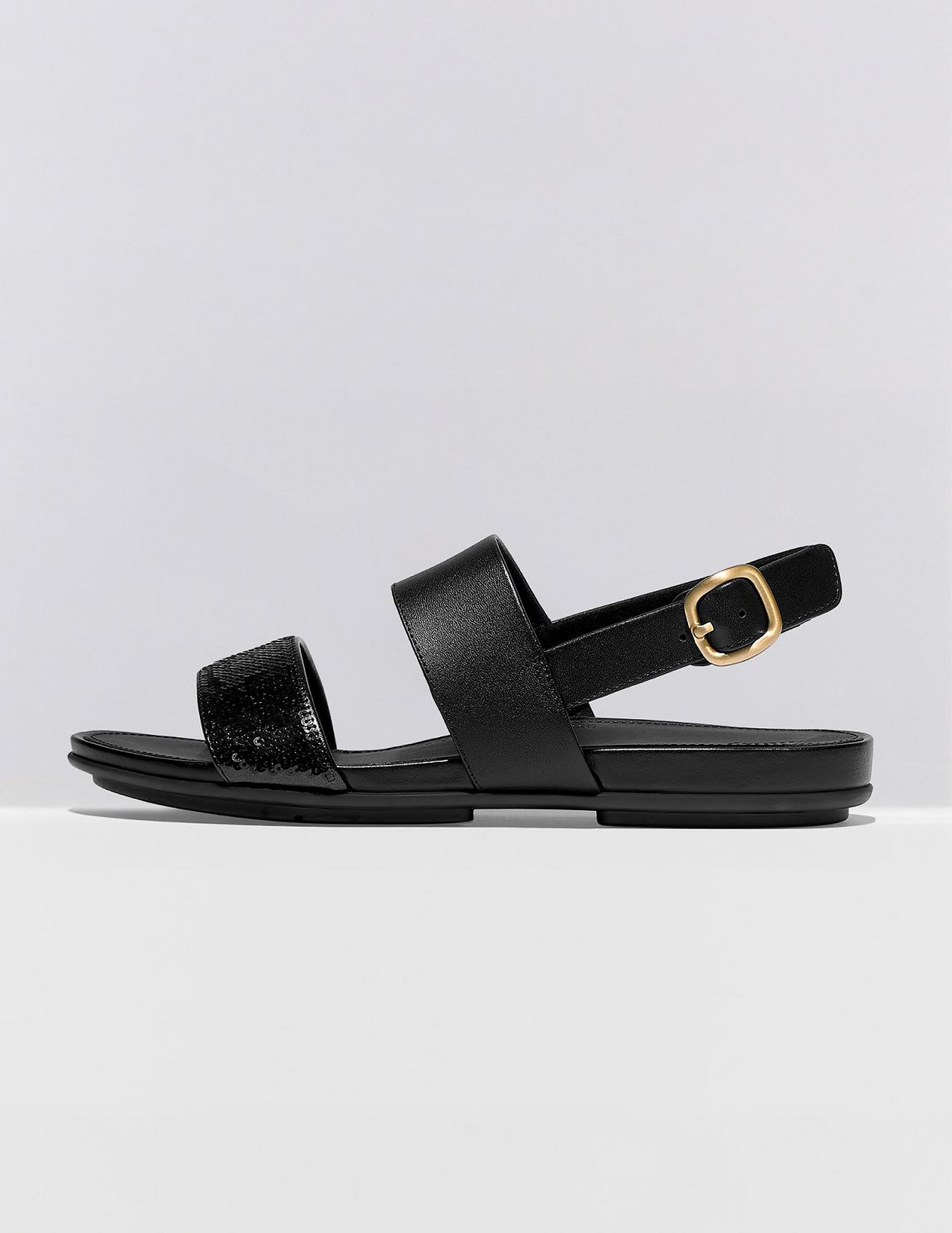 Black Gracie Backstrap Sandal - From FitFlop UK