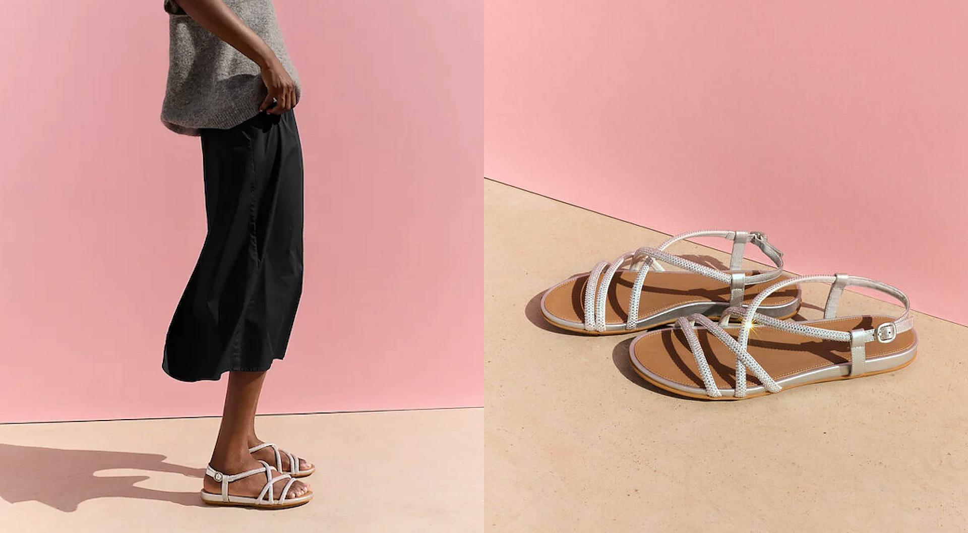 Close up image of Fitflop Gracie Strappy Sandals