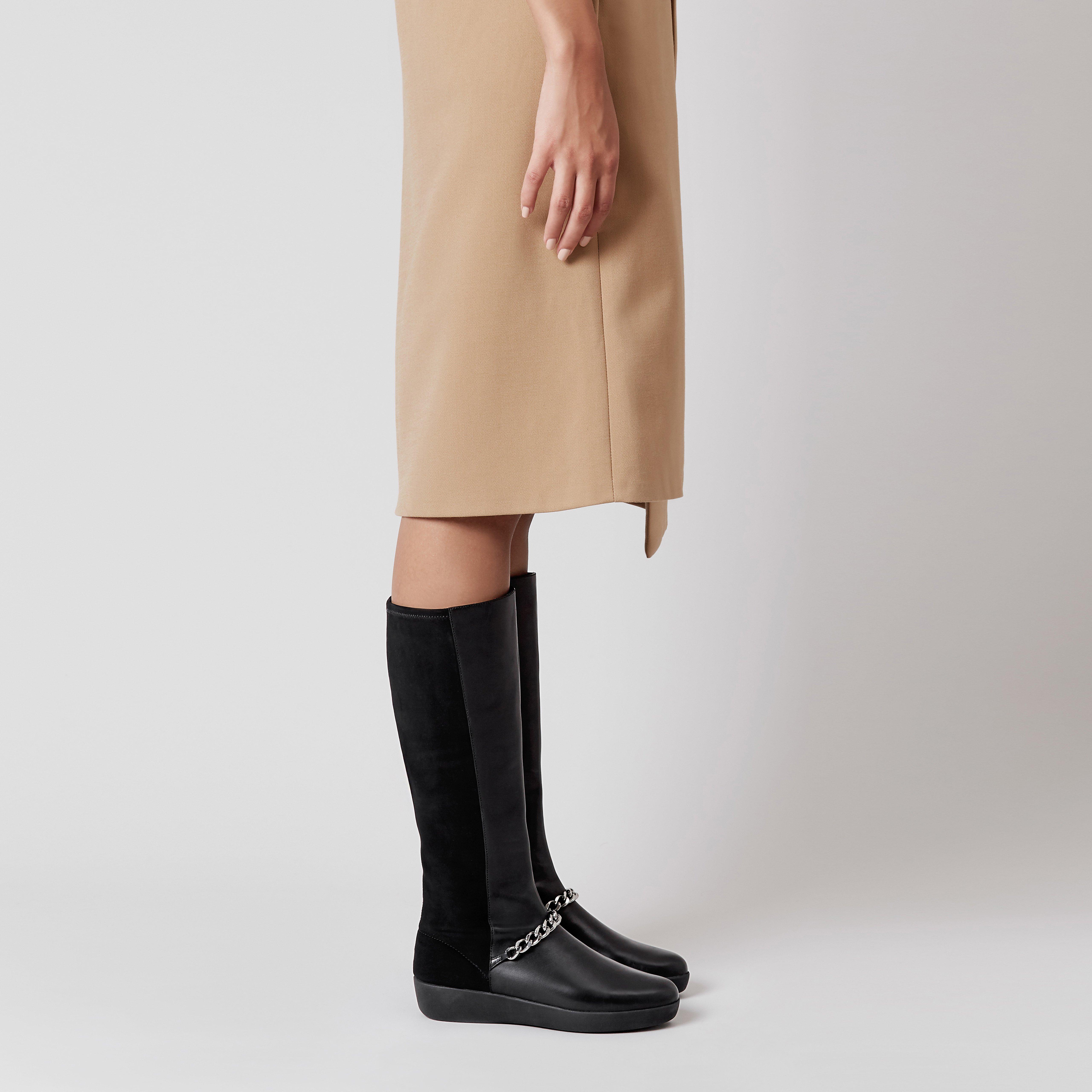 Fitflop knee sales high boots