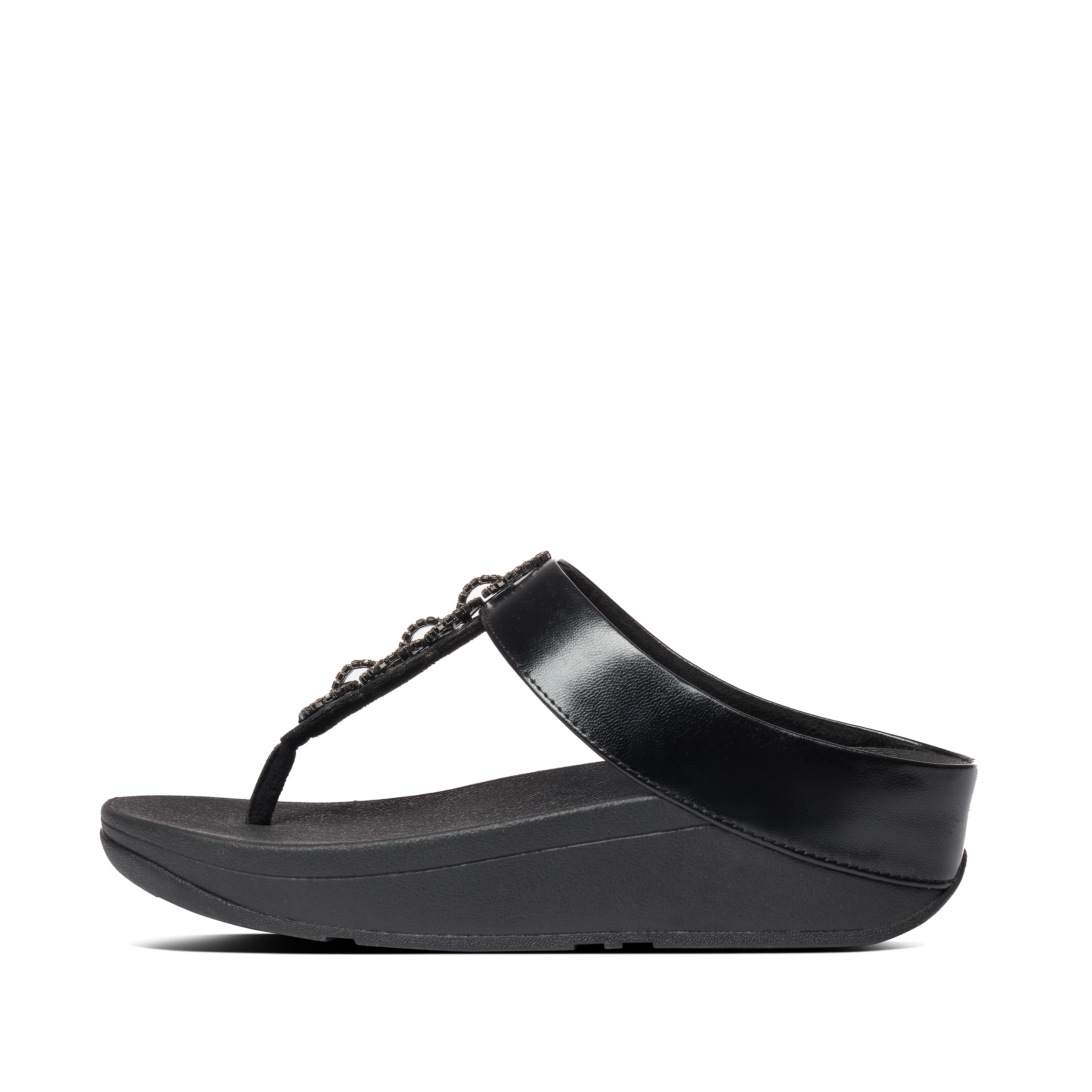 fitflop fino crystal sandal