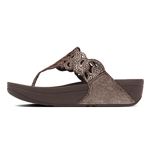 Women s FLORA Suede Toe Thongs