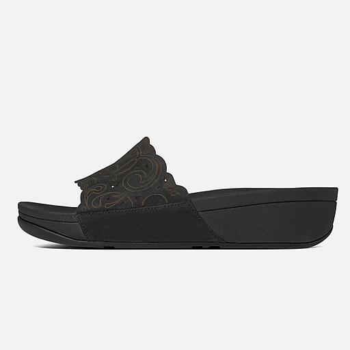 Women s FLORA Textile Slides
