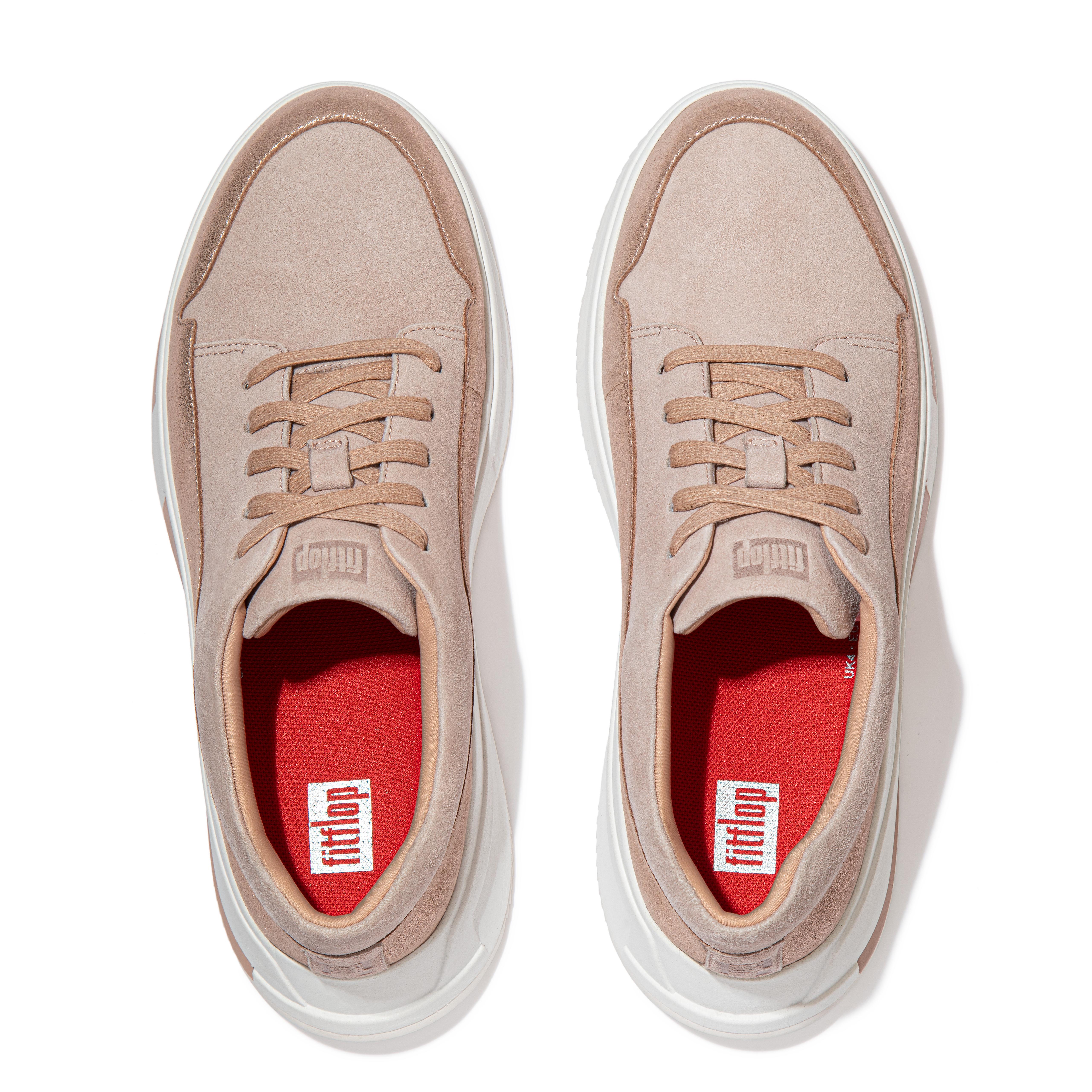 fitflop freya suede trainers