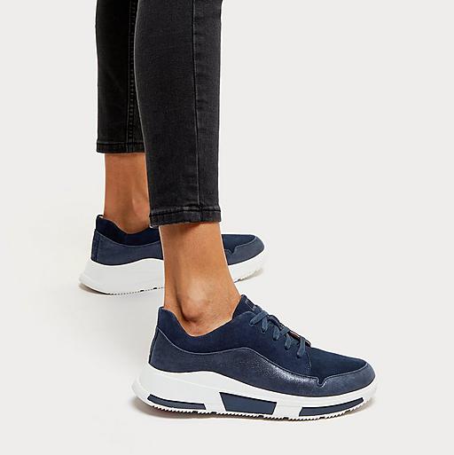 Fitflop hot sale navy sneakers