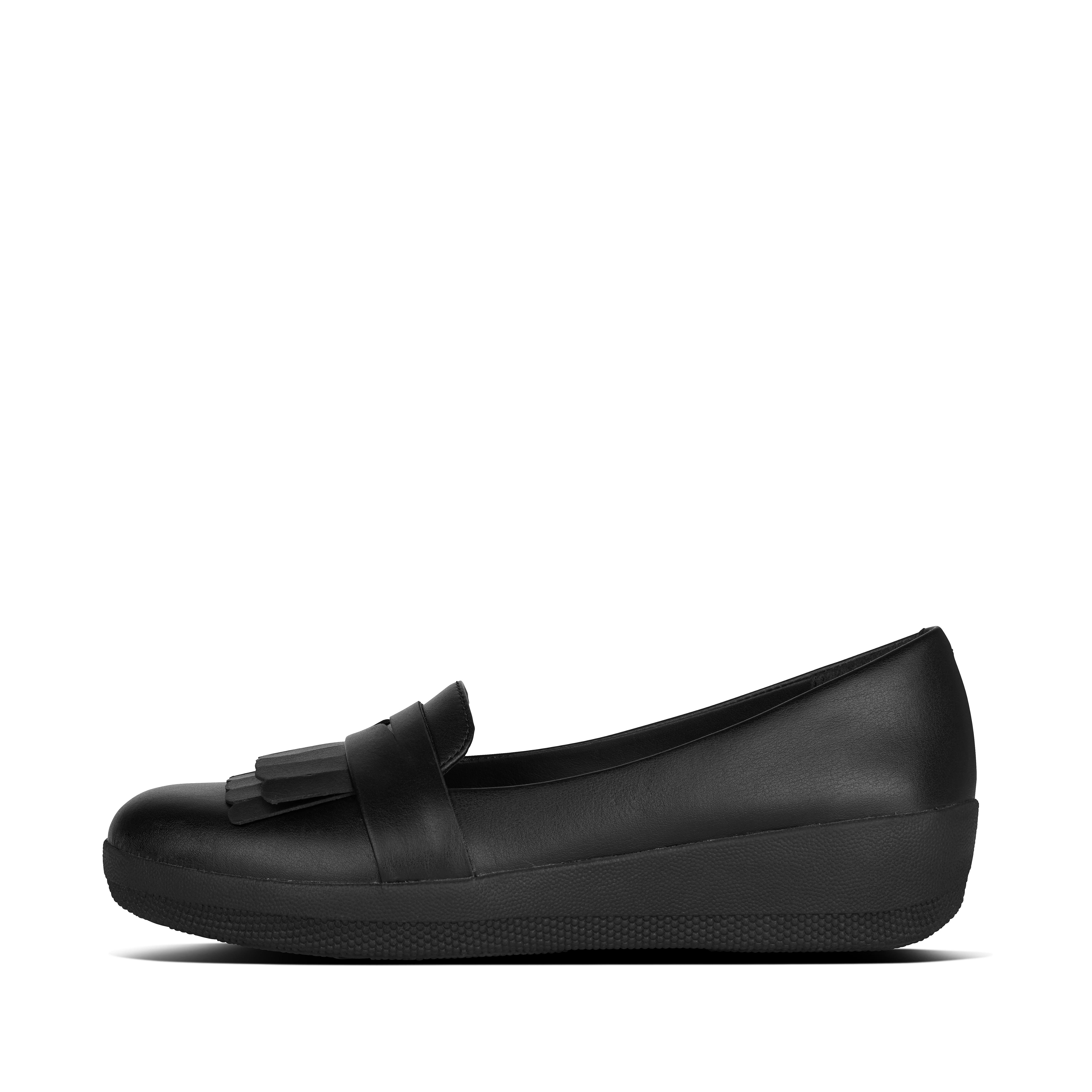 all black flat shoes