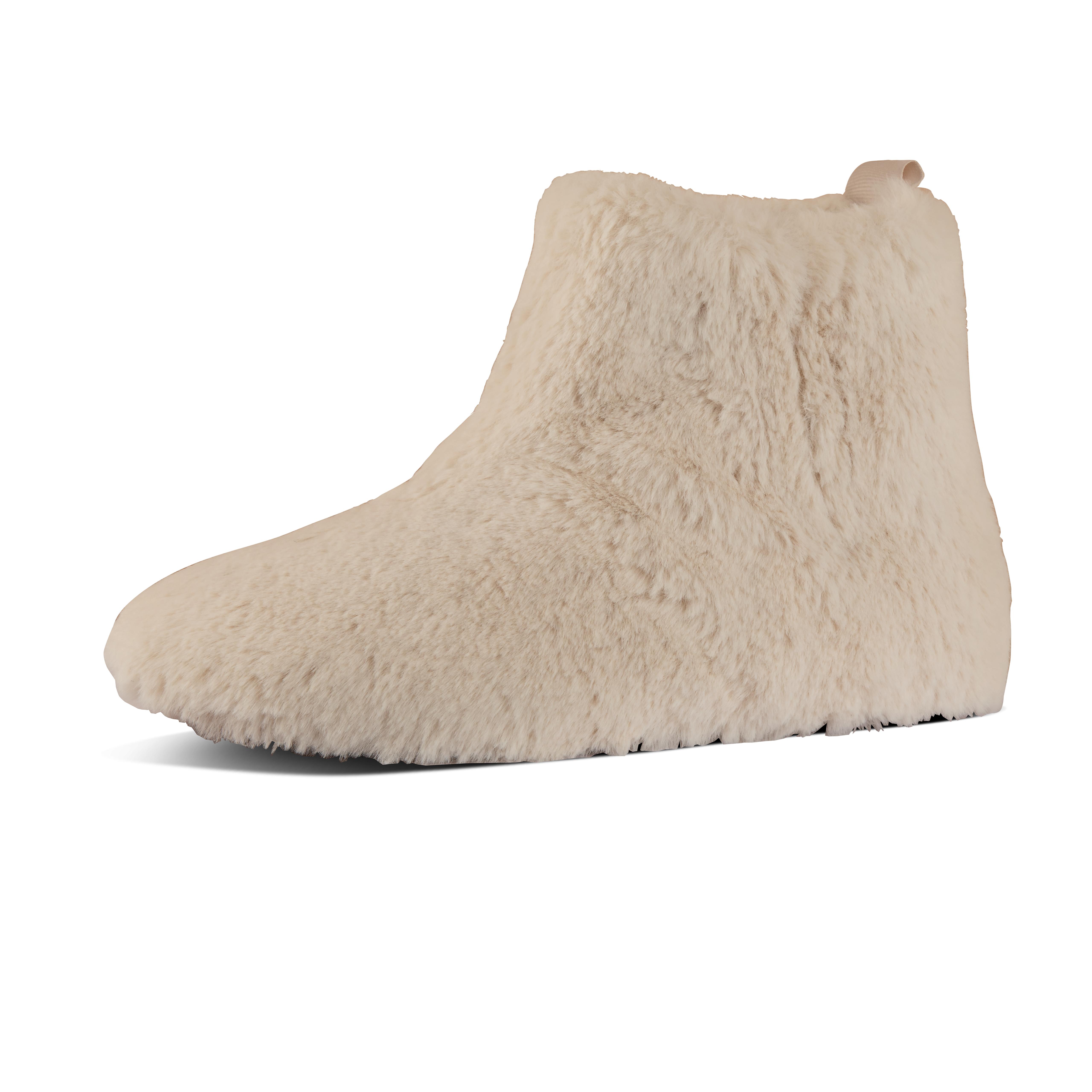 furry slipper boots uk