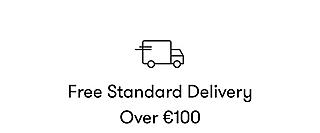 Free standard delivery over €100