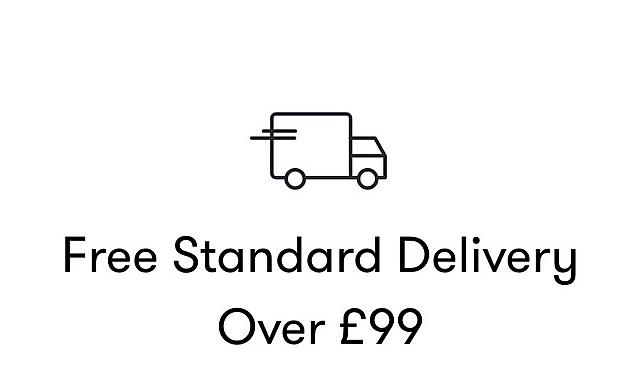 Free standard delivery over £99