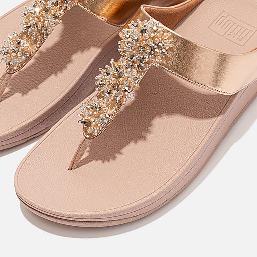 Fitflop shops fino rose gold