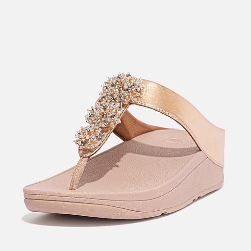 Women's Fino Faux-Leather Toe-Thongs | FitFlop US