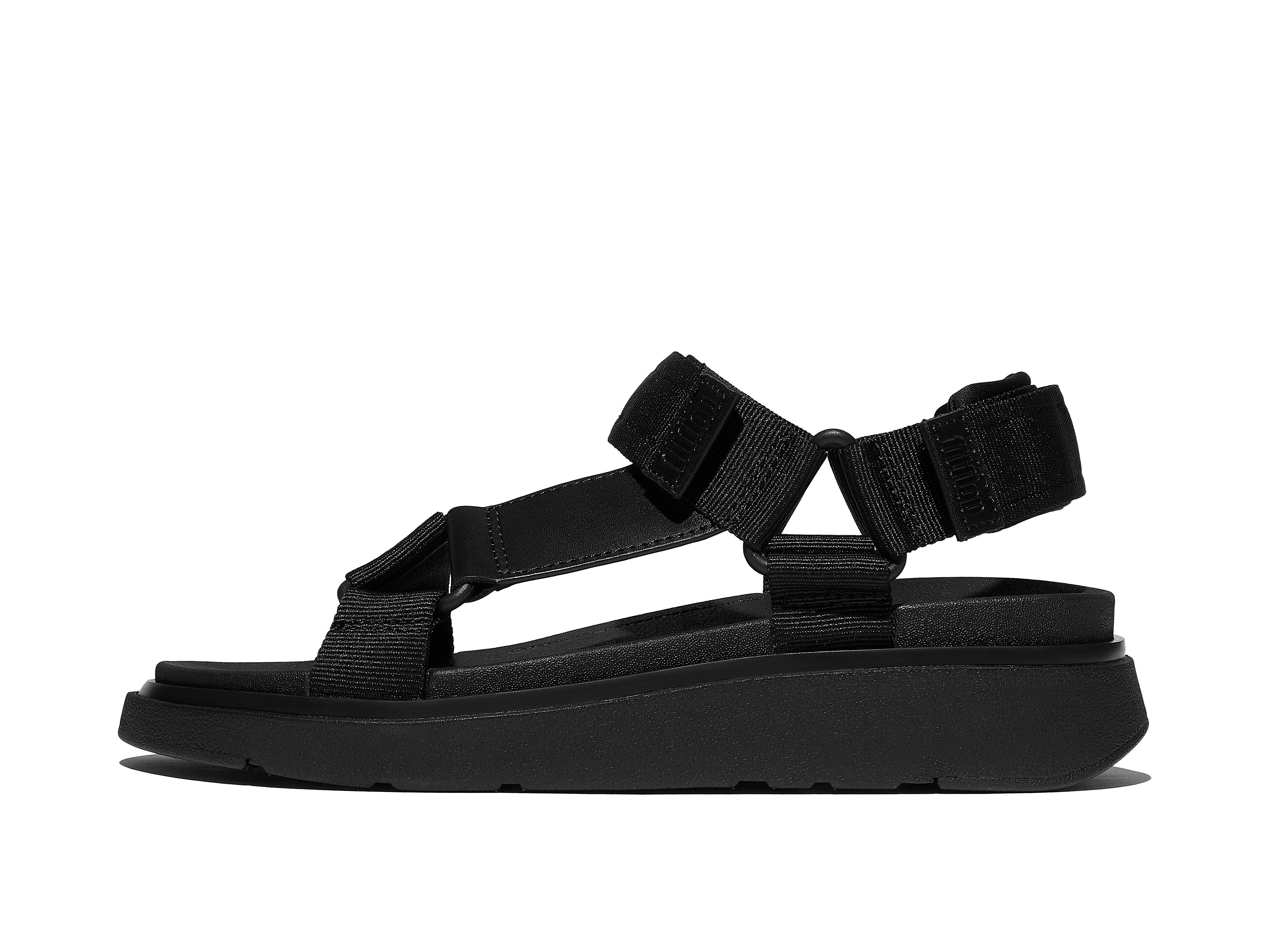 GEN-FF Adjustable Webbing/Leather Back-Strap Sandals - From FitFlop UK