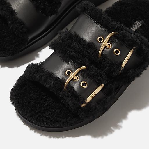 Prada fur sandals best sale