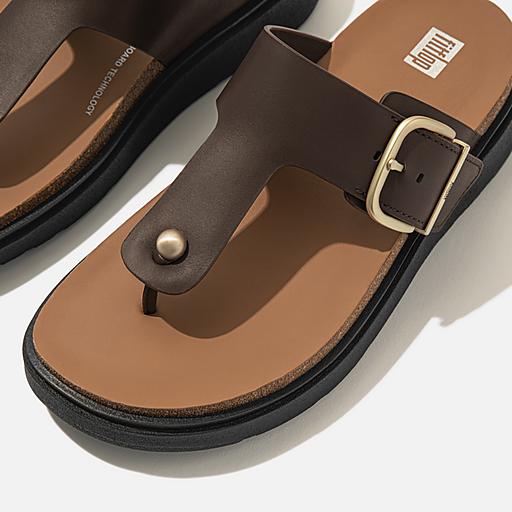 Clarks toe post flip flops clearance