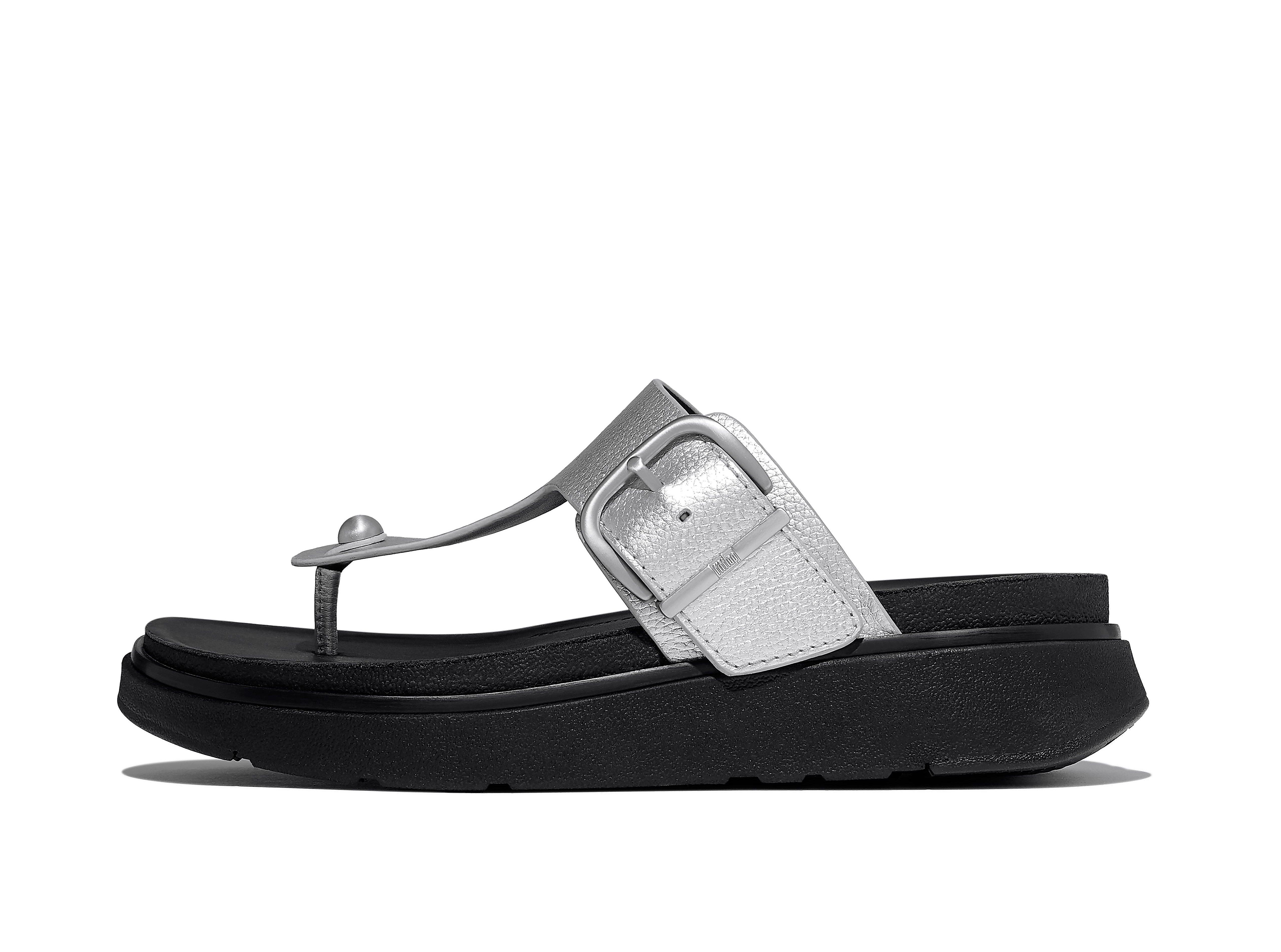 PLATFFORMS Wedge Toe-Post Sandals