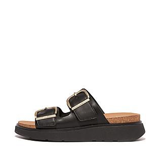 Leather Buckle Sliders, CLARKS