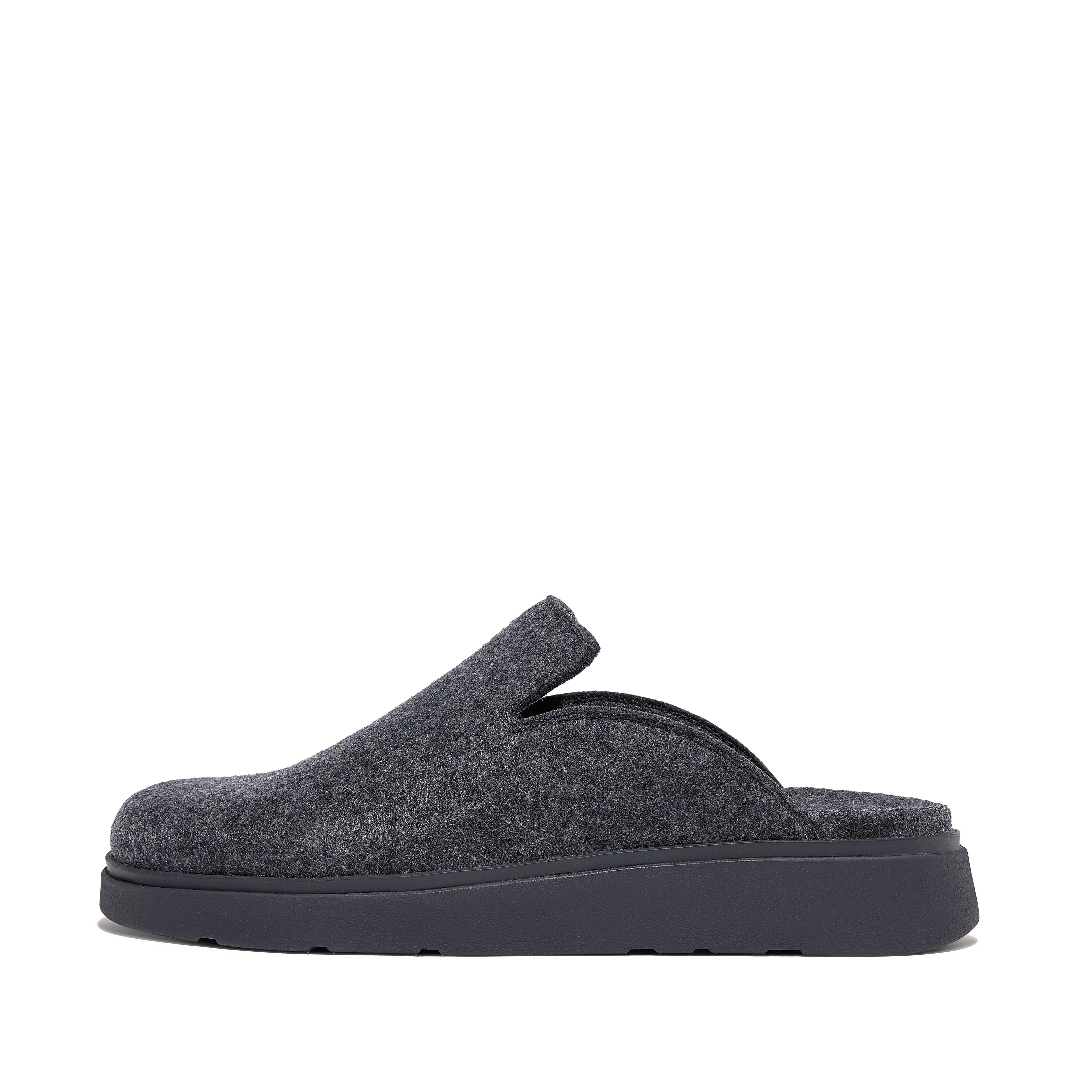 【COLOR iN ID】Glossy suede platform sole flip-flop mule Cocoa Brown Suede flatform mules | PRADA