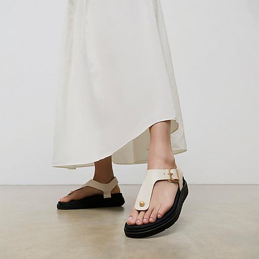 Women's Gen-Ff Leather Toe-Posts | FitFlop UK