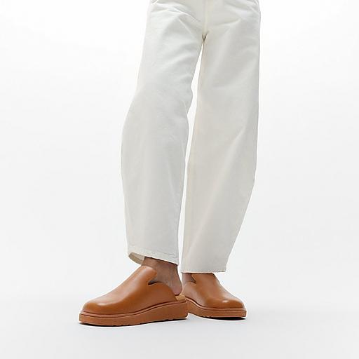 フラットシューズ ^fri fla^ ljh2002 cream mule GEN-FF-LEATHER-MULES-LIGHT-