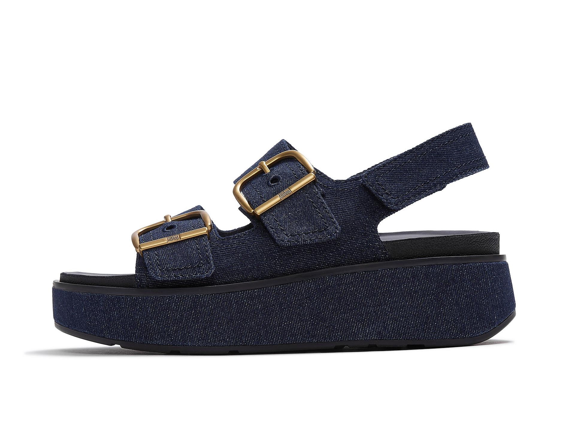 GEN-FF Max Buckle Denim Back-Strap Sandals