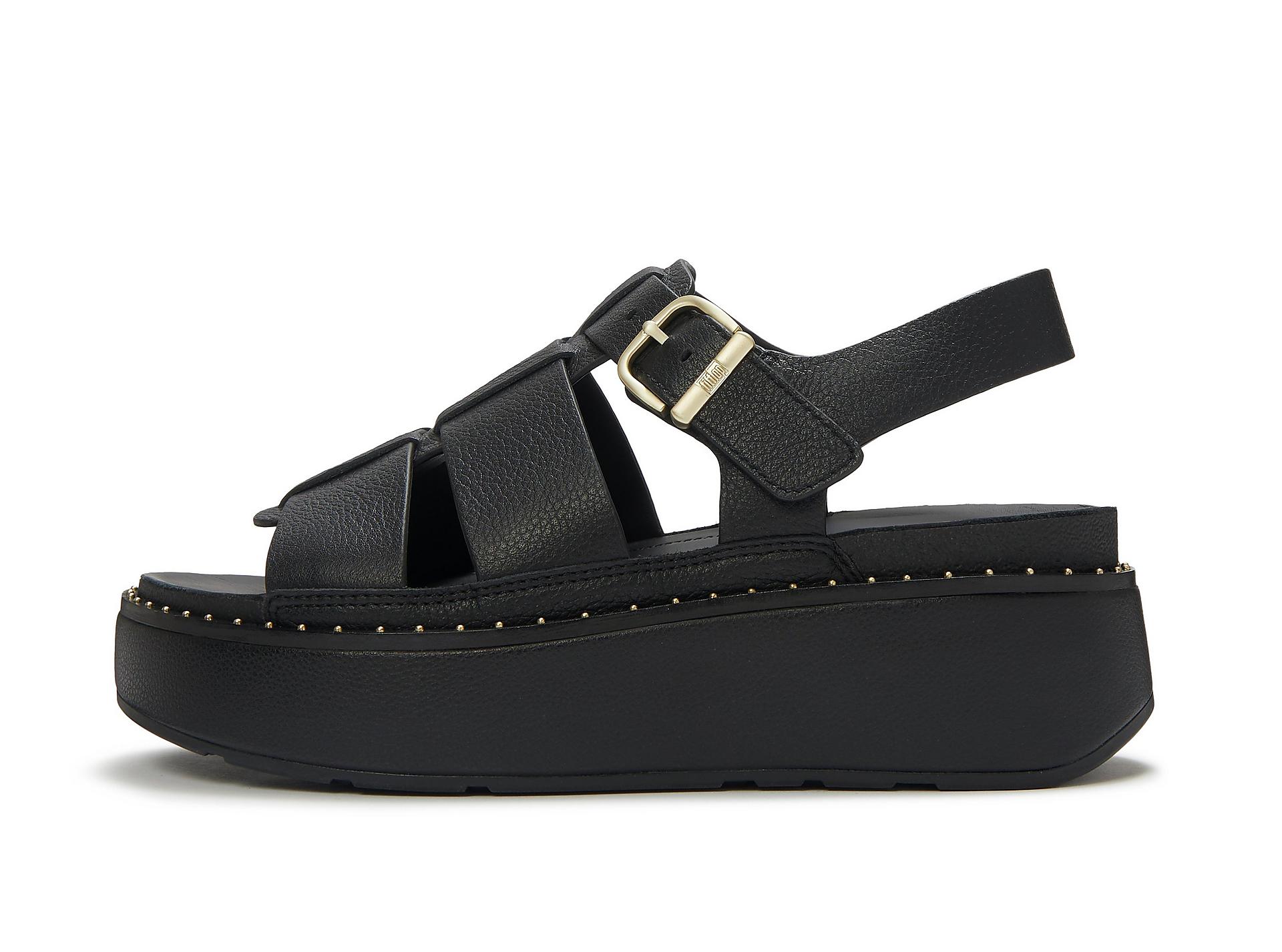 GEN-FF Max Tumbled-Leather Fisherman Sandals