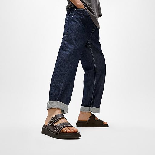 Men's Gen-Ff Mens Leather Slides | FitFlop US