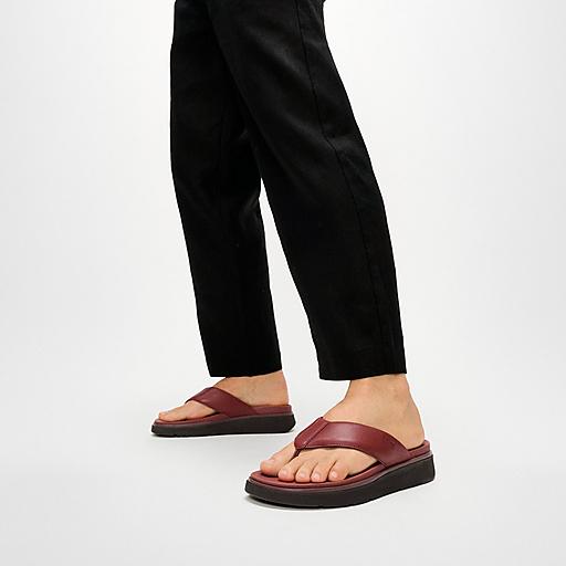 靴 TODAYFULxpaes New Flipflop 37 Men's Gen-Ff Mens Leather Flip-Flops | FitFlop CA