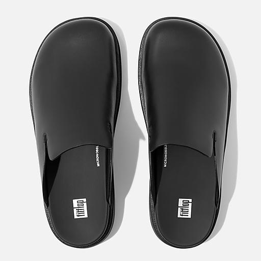 Black slip on mules online