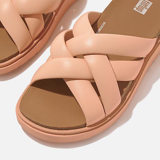 【FITFLOP】GEN-FF PADDED-STRAP LEATHER SLIDES★サンダル Women's Gen-Ff Leather Slides | FitFlop US