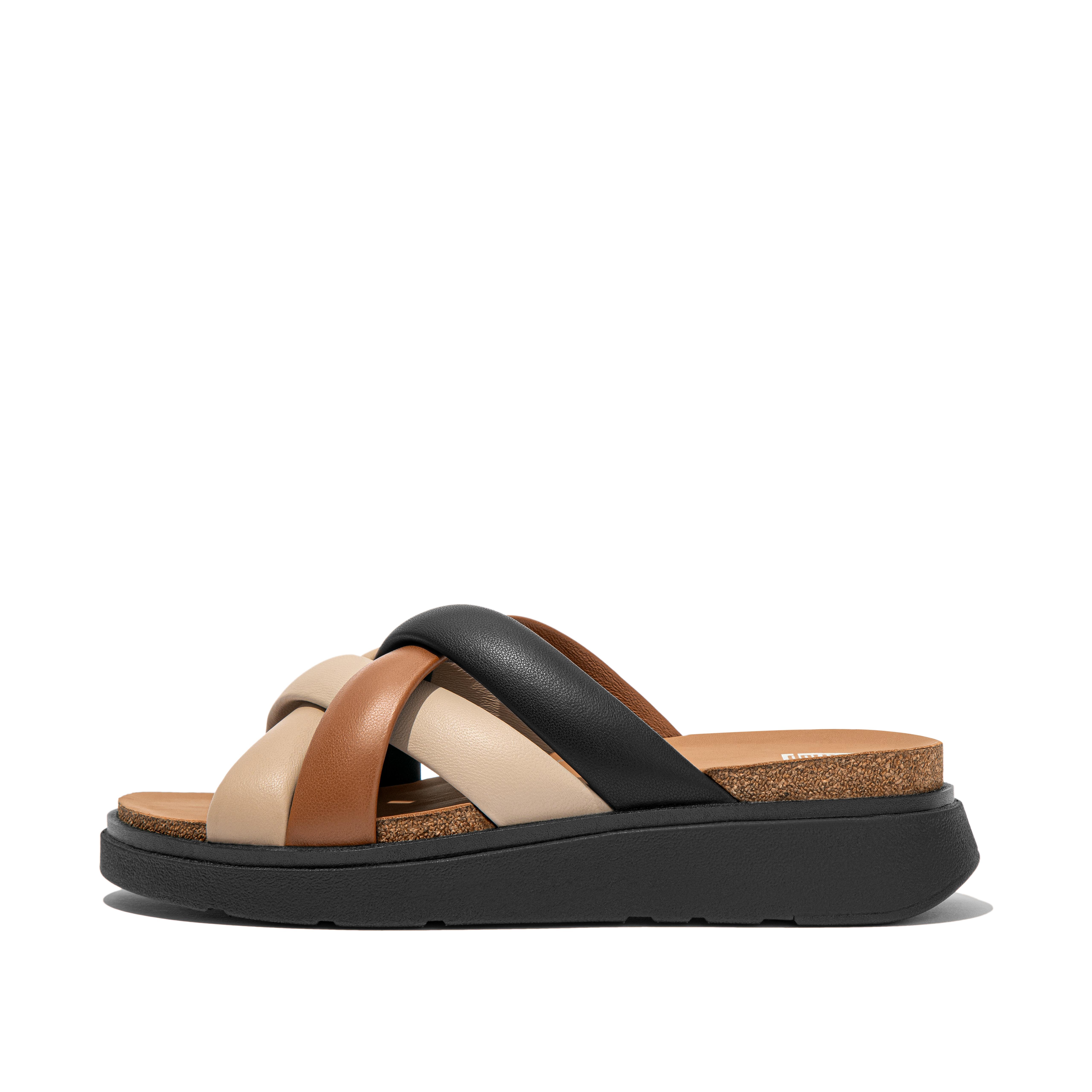 Women's Gen-Ff Leather Slides | FitFlop UK