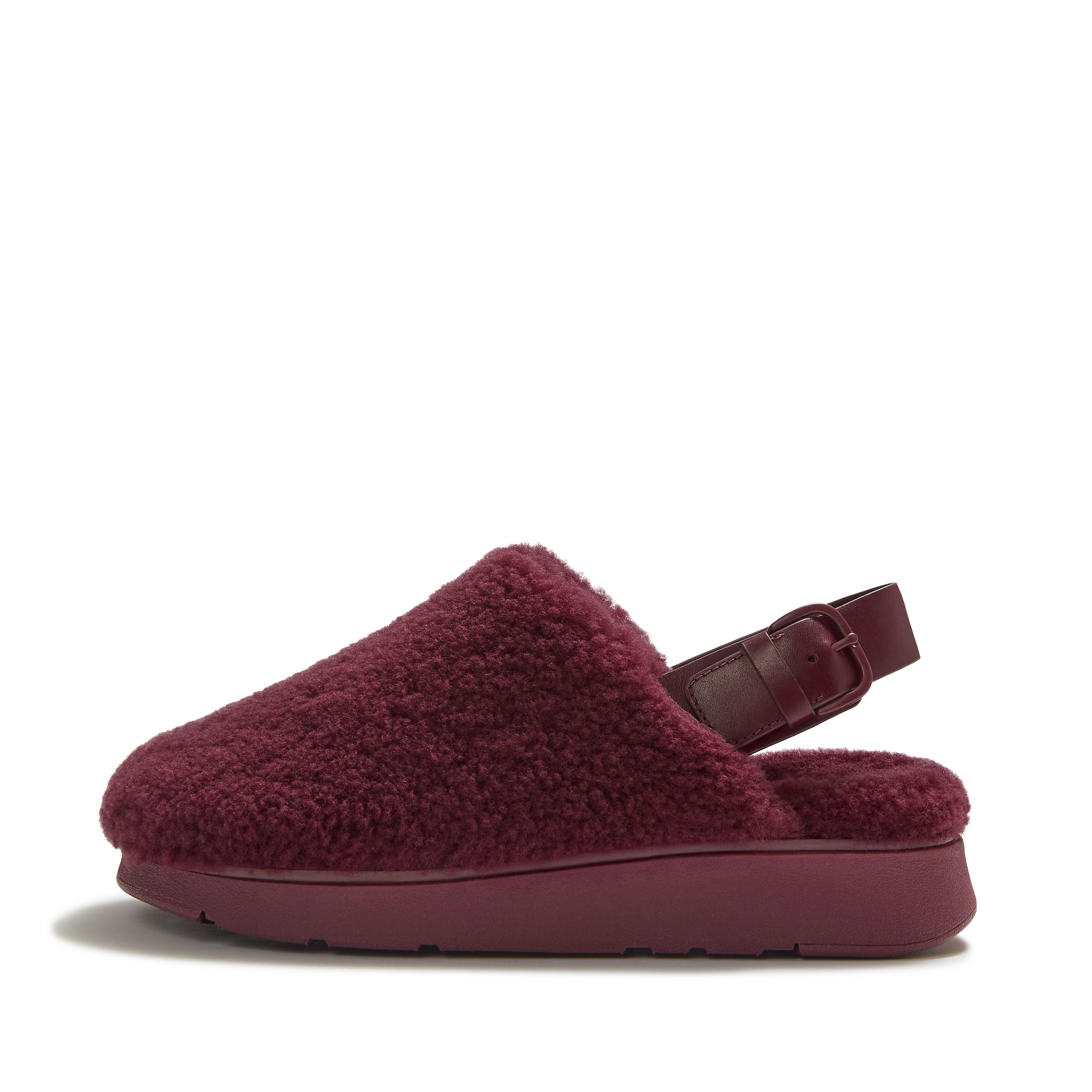 GEN-FF Shearling Back-Strap Mules