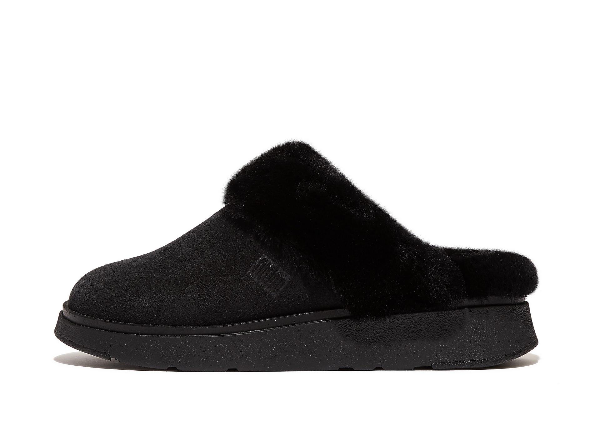 GEN-FF Shearling Suede Slippers