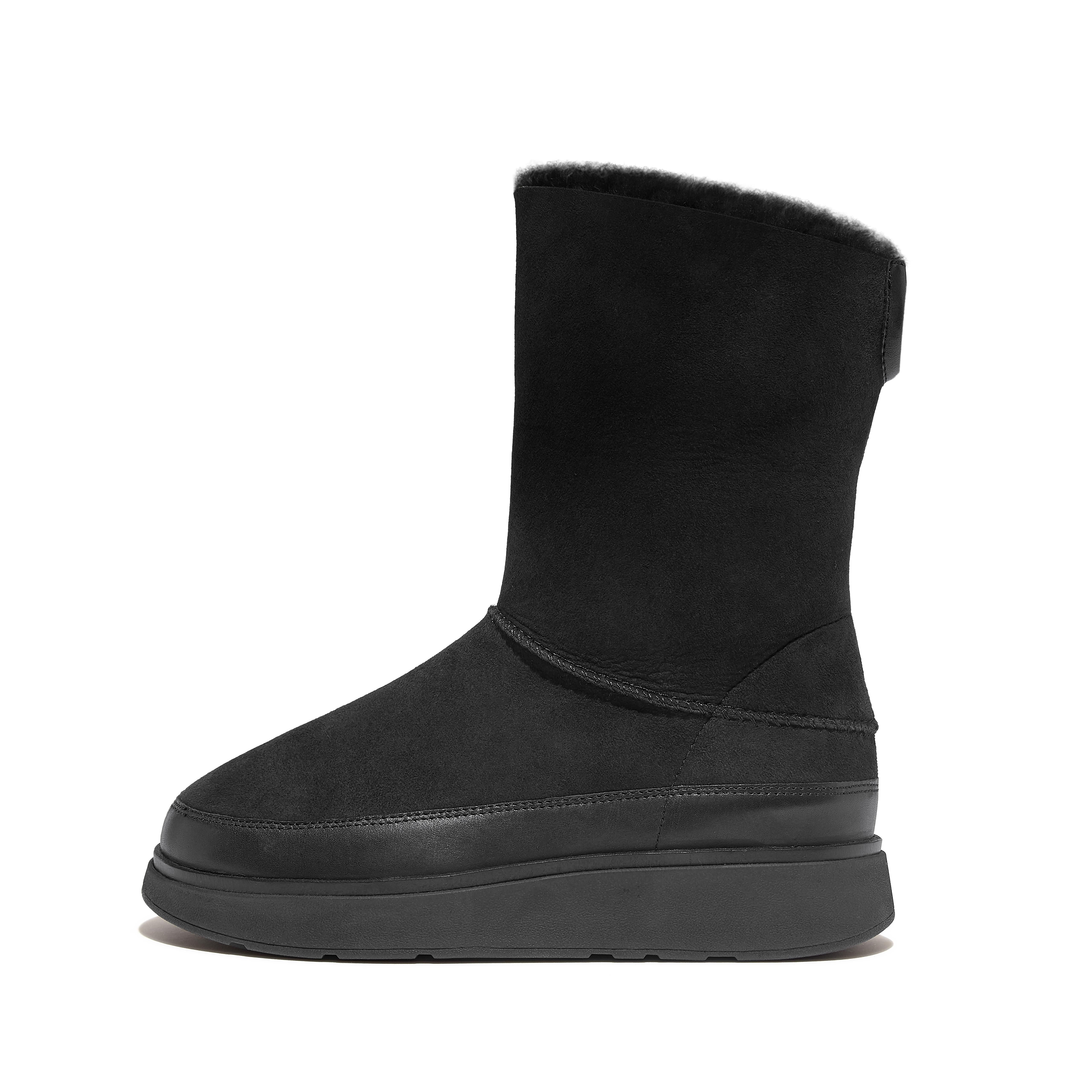 Women GEN-FF Short Double-Faced Shearling Boots, Full Price