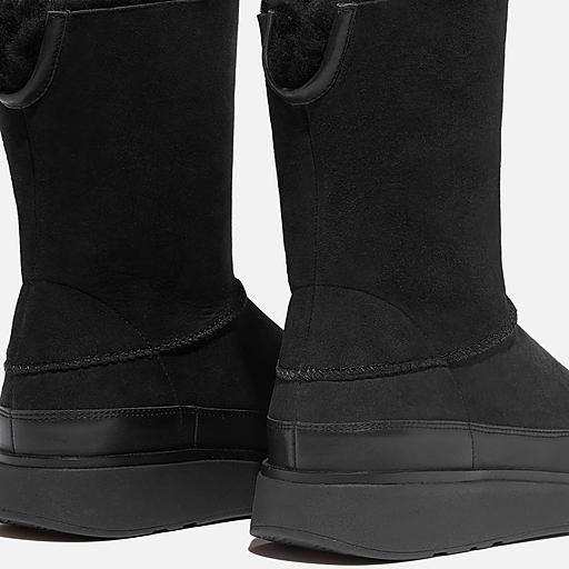 Women's Gen-Ff Double-Faced-Shearling-Suede-Leather Boots | FitFlop US