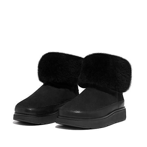 Short 2025 shearling boots