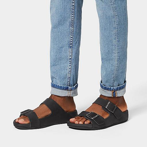 Men's Gogh-Moc Nubuck Slides | FitFlop US