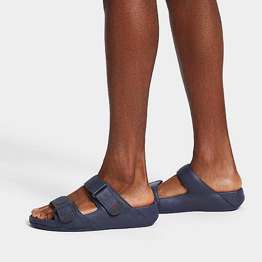 【FITFLOP】GOGH MOC ADJUSTABLE SLIDES★サンダル Men's Gogh-Moc Fabric Slides | FitFlop US
