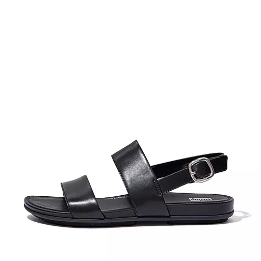 Women’s Gracie Leather Back-Strap-Sandals | FitFlop US Women’s Gracie Leather Back-Strap-Sandals | FitFlop US