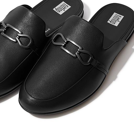 Women's Gracie Chain Leather Mules | FitFlop US